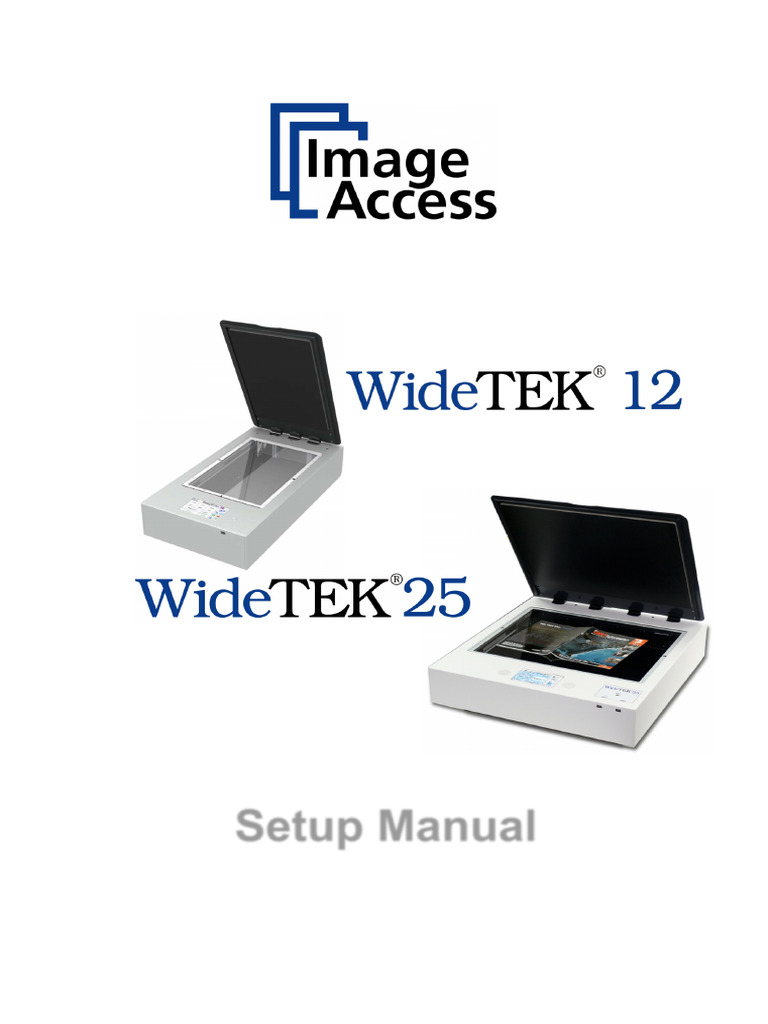 WideTEK Scanner Setup Manual | PDF | Local Area Network | Computer Network