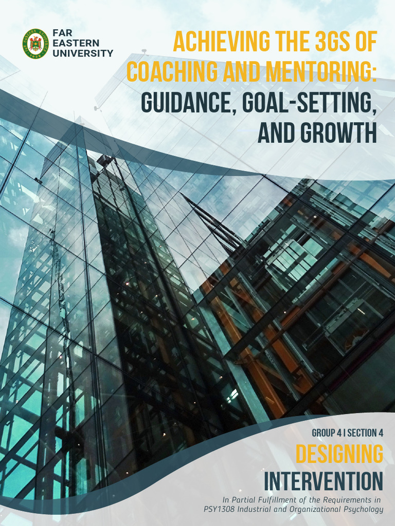 Coaching and Mentoring for Interns | PDF | Mentorship | Goal Setting