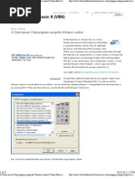 Download A Client Server Chat Program Using the Winsock Control _ Visual Basic 6 VB6 by Srikanth Jagannathan SN98621663 doc pdf