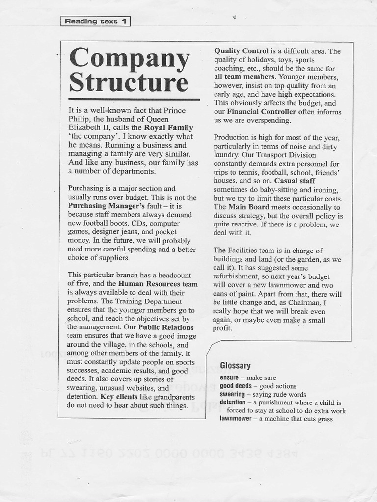 Reading Assignment Text | PDF