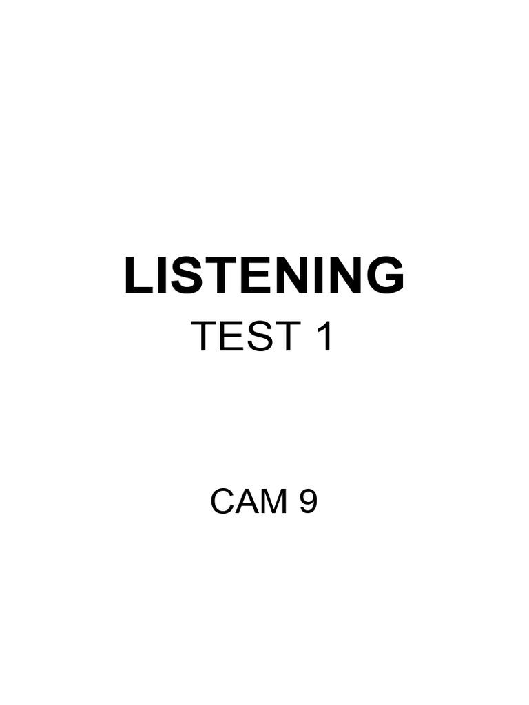 Lis 1 Cam 9 | PDF
