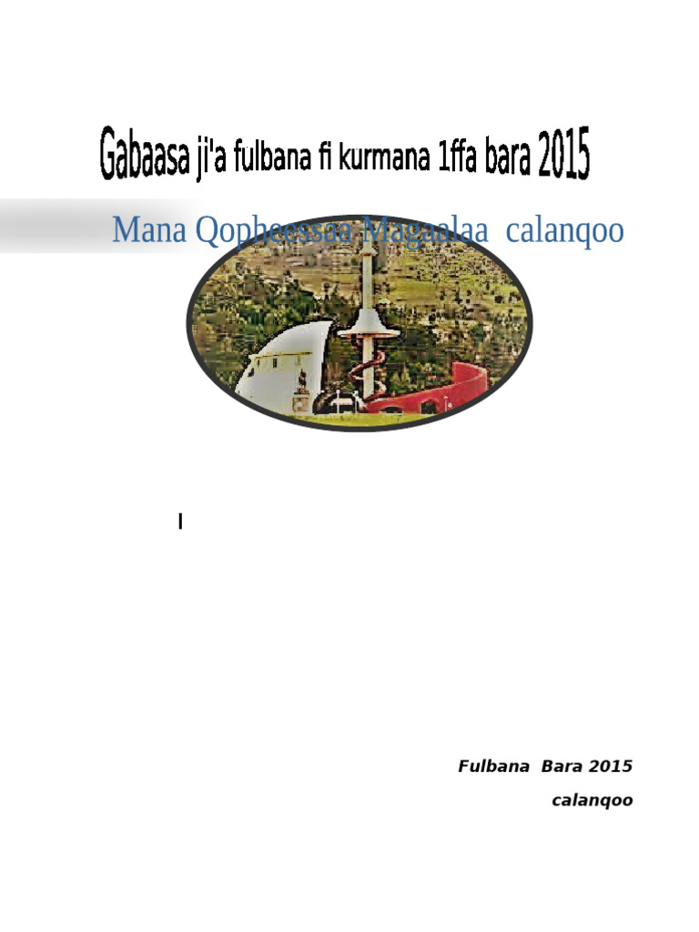 Gabasa Fulbana Fi Kur 1ffa 2015 Calanqoo | PDF