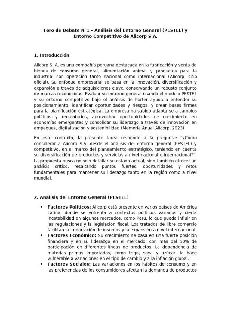 Portocarrero-Kinsely-FD1 | PDF | Sustentabilidad | Planificación ...
