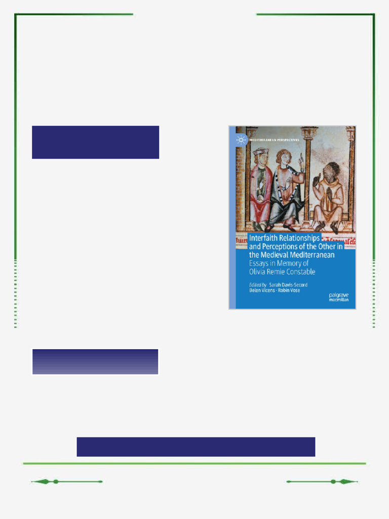 Interfaith Relationships and Perceptions of the Other in the Medieval ...