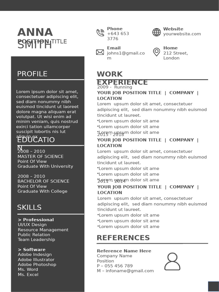 CV-3_1 | PDF | Application Software