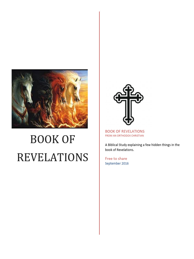 Study on Revelations | PDF | Book Of Revelation | Prophecy