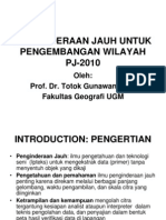 Penginderaan Jauh Untuk Pengembangan Wilayah s2-Pj