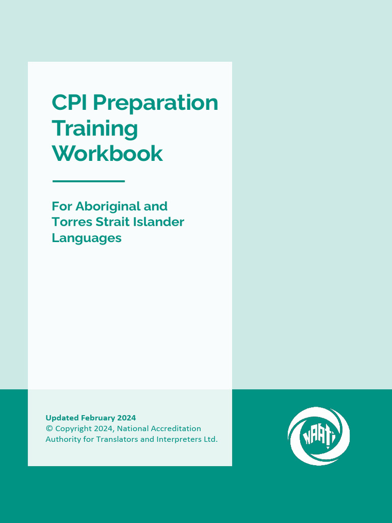 CPI Test Prep for Indigenous Languages | PDF | Language Interpretation ...