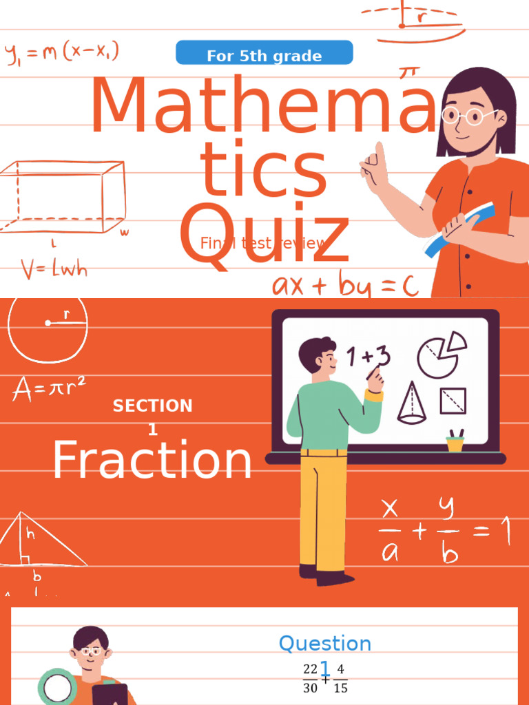 Final Mathematics P.5 | PDF