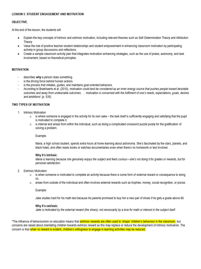 Enhancing Student Motivation Strategies | PDF | Motivational | Motivation