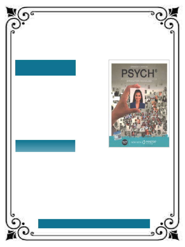 PSYCH 6 Introductory Psychology 6th Edition Spencer A. Rathus ebook all ...