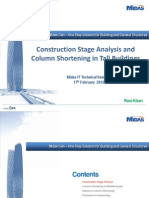 02-Construction Stages and Column Shortening Analysis in Tall Buildings