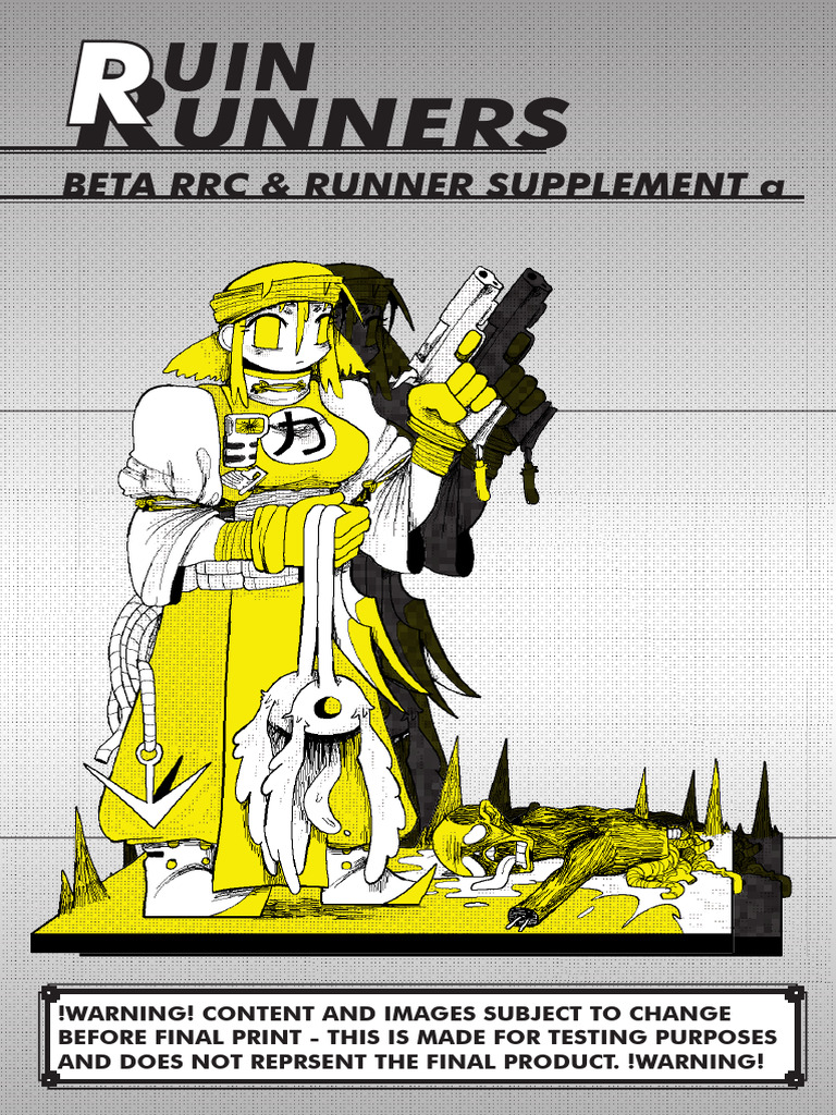 Ruin Runners TTRPG Beta Guide | PDF