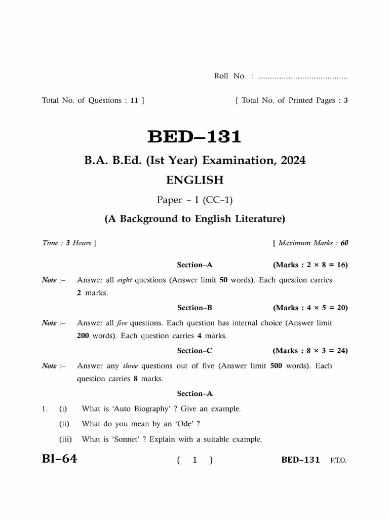 Bed 131 | PDF