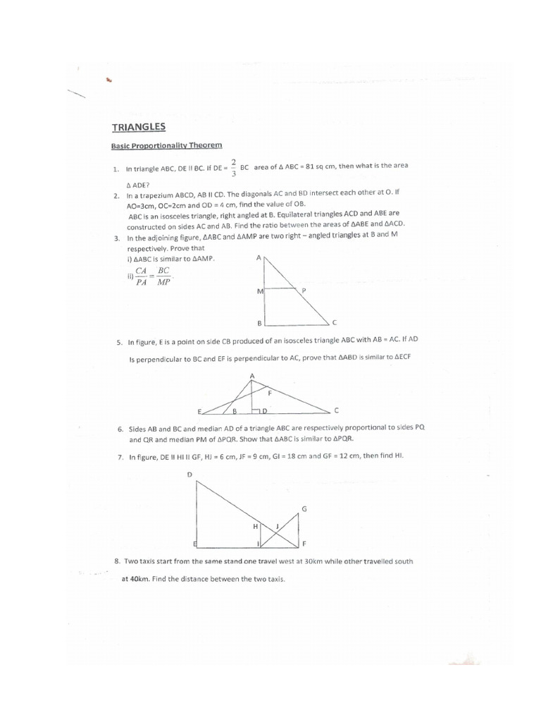 Triangles | PDF
