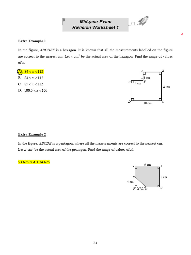 Area and Volume Calculations in Geometry | PDF | Mathematics