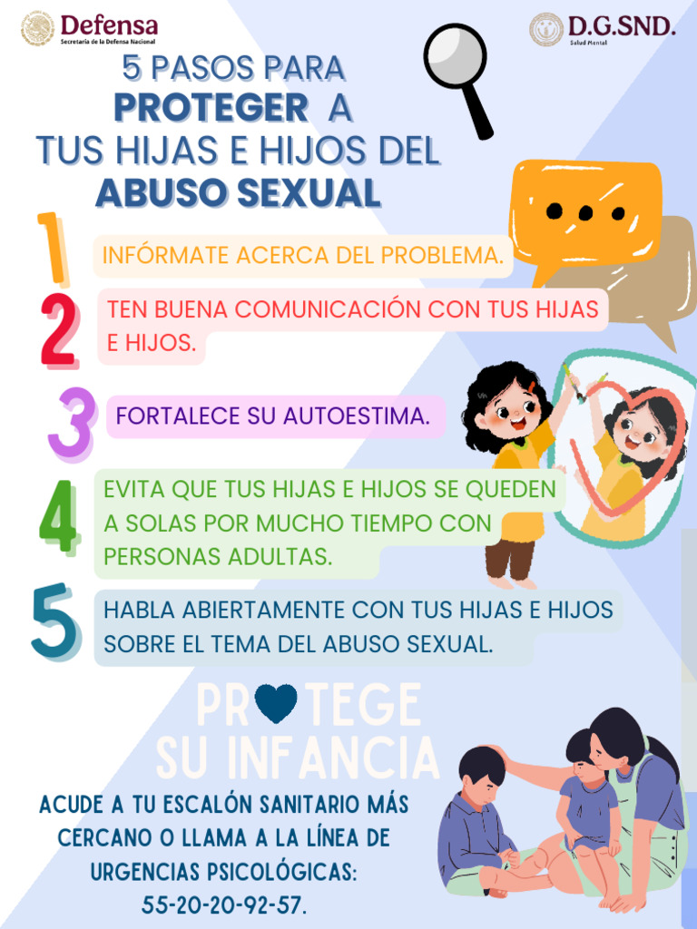 5 Pasos para Proteger a tus Hijos del Abuso | PDF