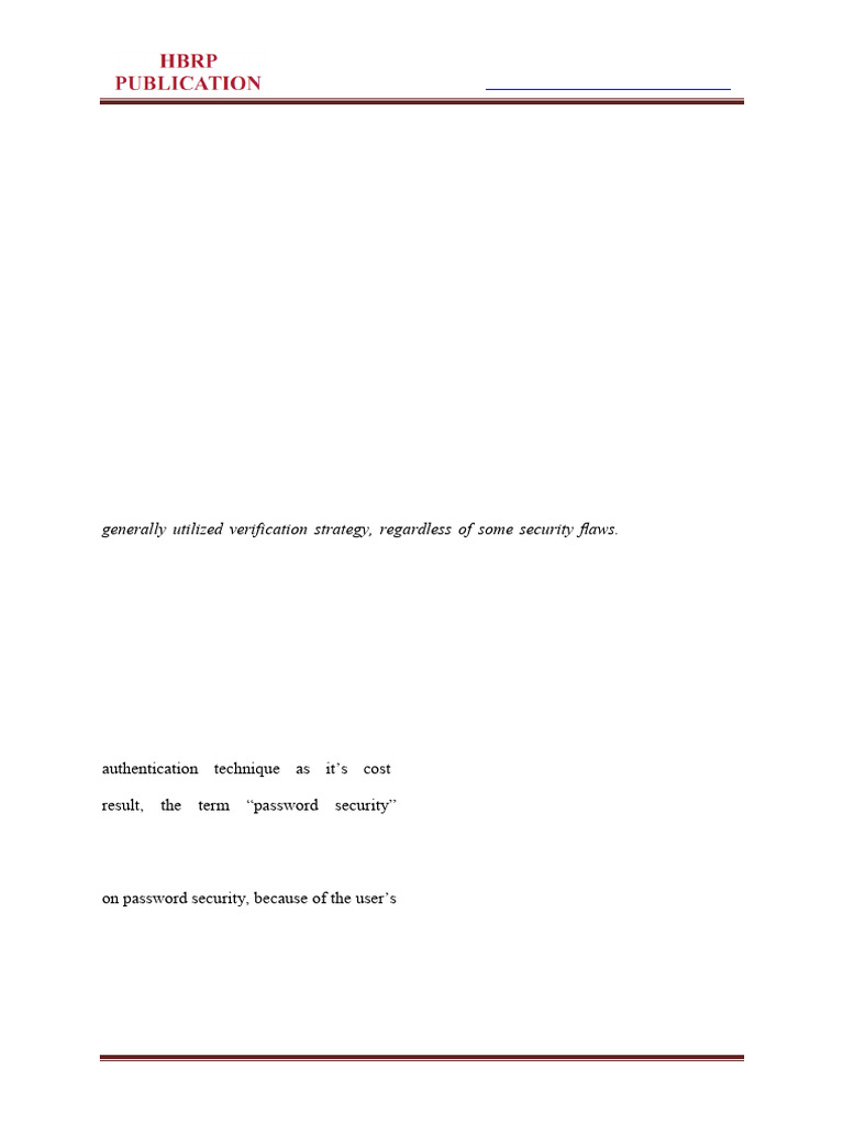 Enhanced Password Security Innovations | PDF | Password | Key ...