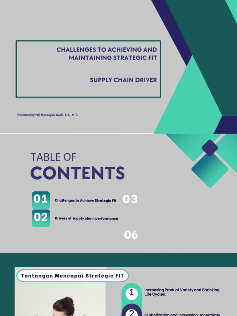 Strategic Fit Challenges in Supply Chains | PDF | Inventory | Transport