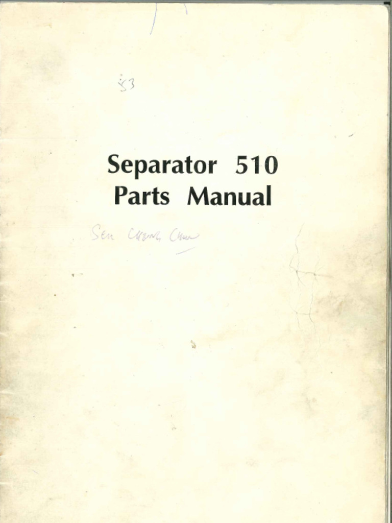 Separator 510 | PDF