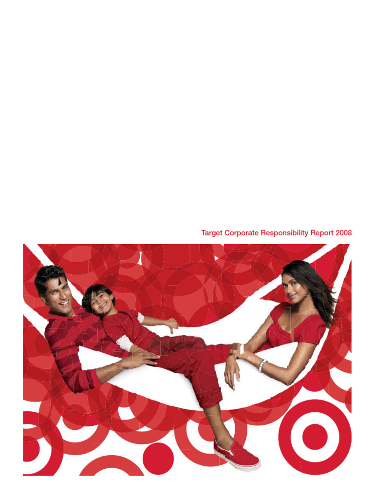 2008 Target Corporate Responsibility Report Https:Corporate.target.com ...