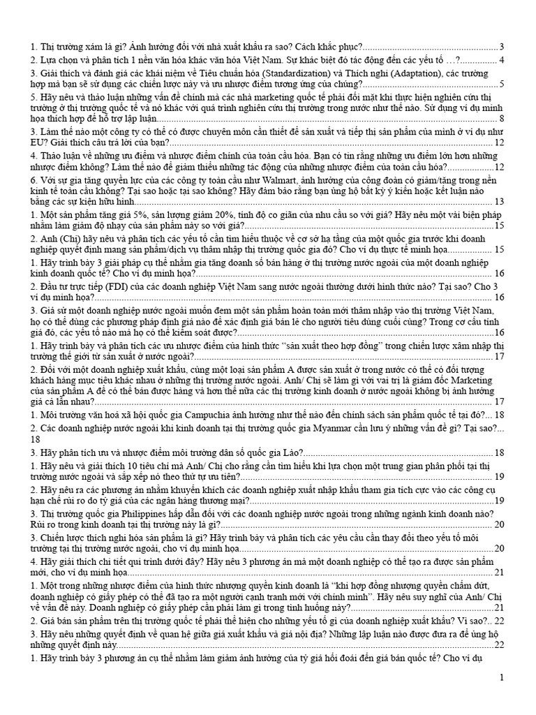 Bản sao của Mar QT - TN + TL | PDF