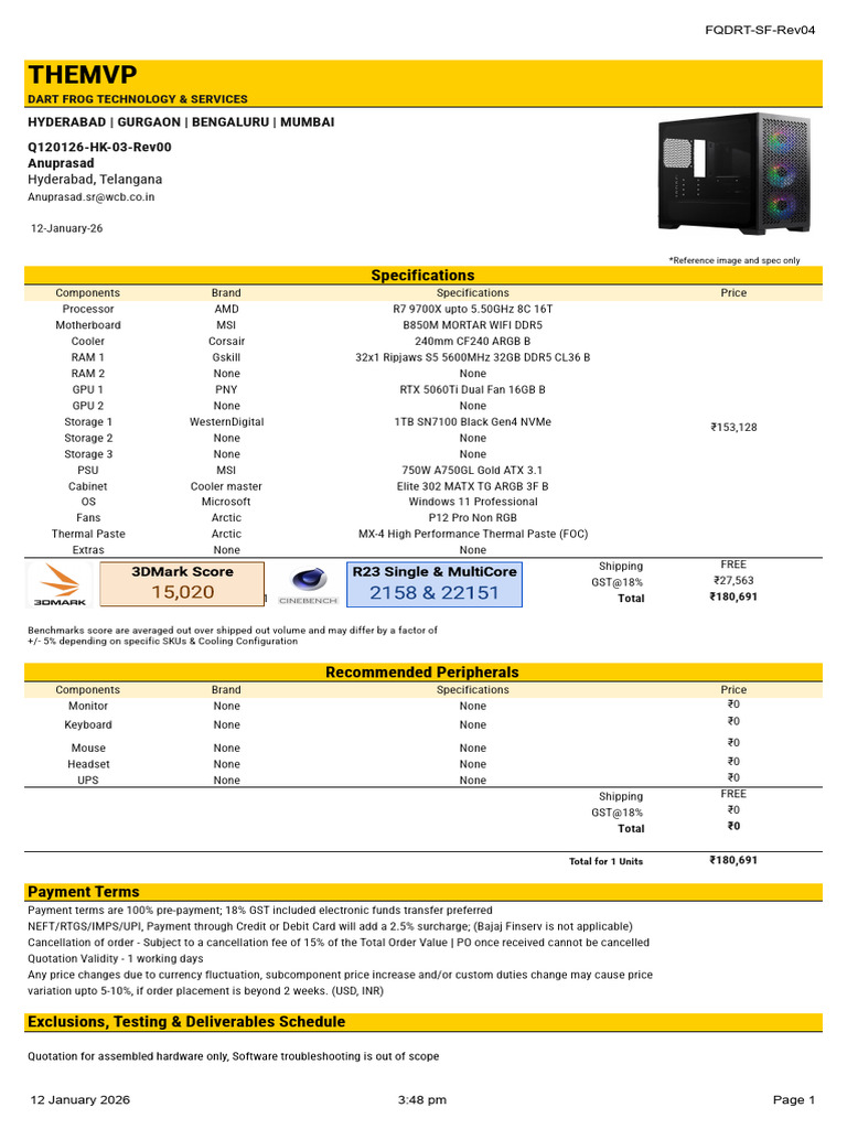 Q120126-HK-03-Rev00 | PDF | Computing | Computer Engineering