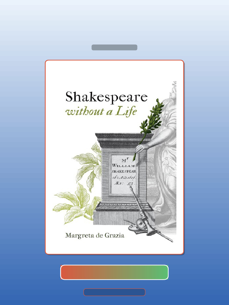 Shakespeare Without a Life 1st Edition E-book Testbank Solutions | PDF ...