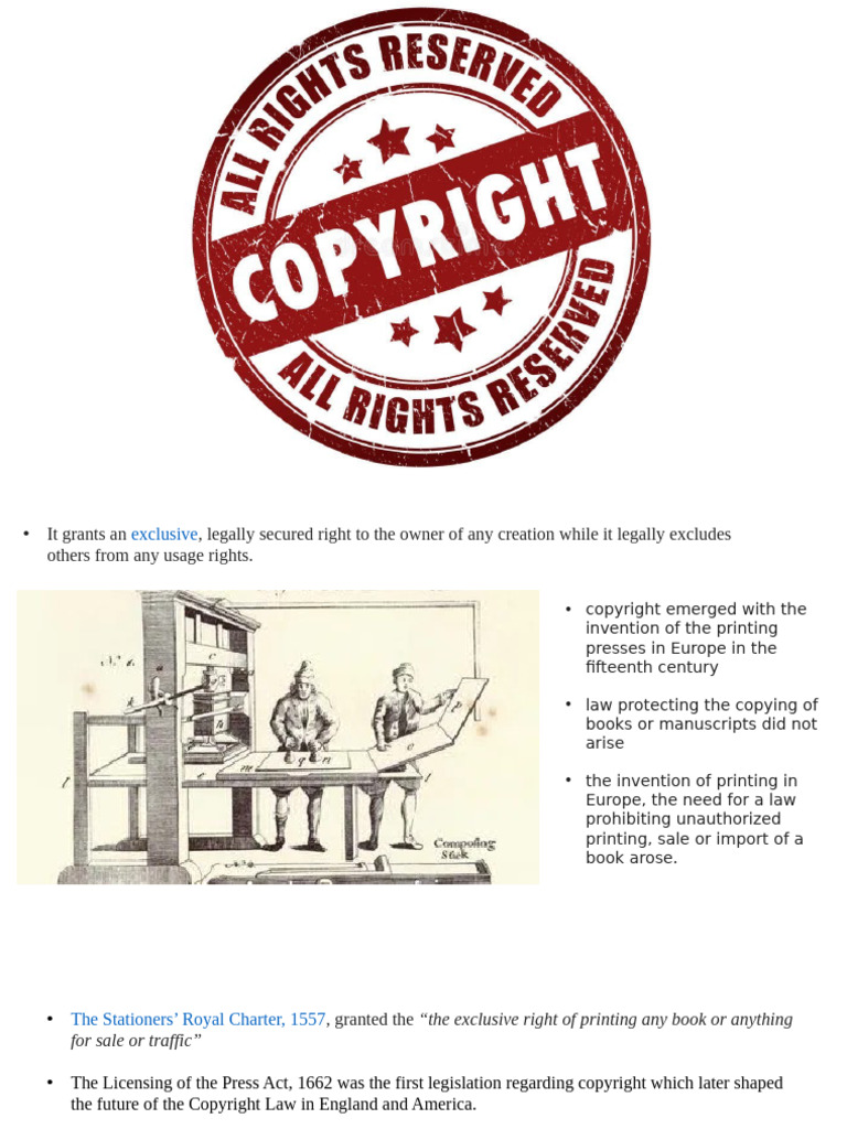 IPR 2 U1 | PDF | Copyright | Copyright Infringement
