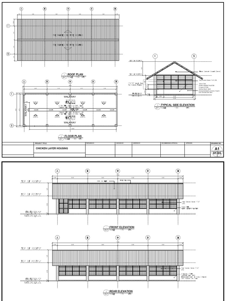 Layer Housing Proposed Design | PDF | Building Materials | Structural ...