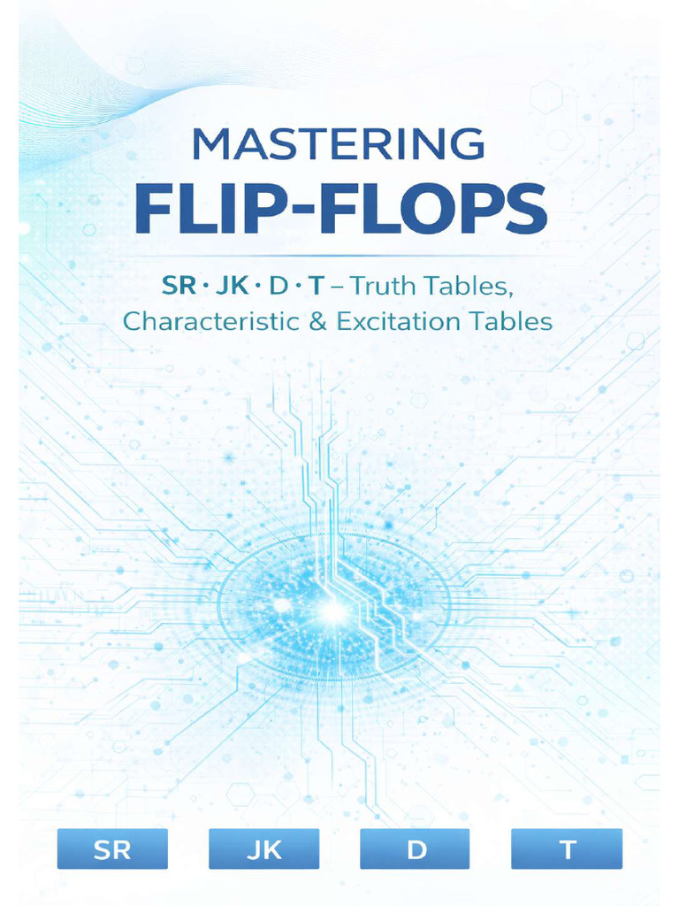 Flip-Flop Quick Revision | PDF