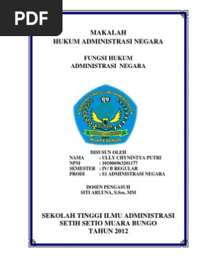 Makalah Administrasi Negara 2