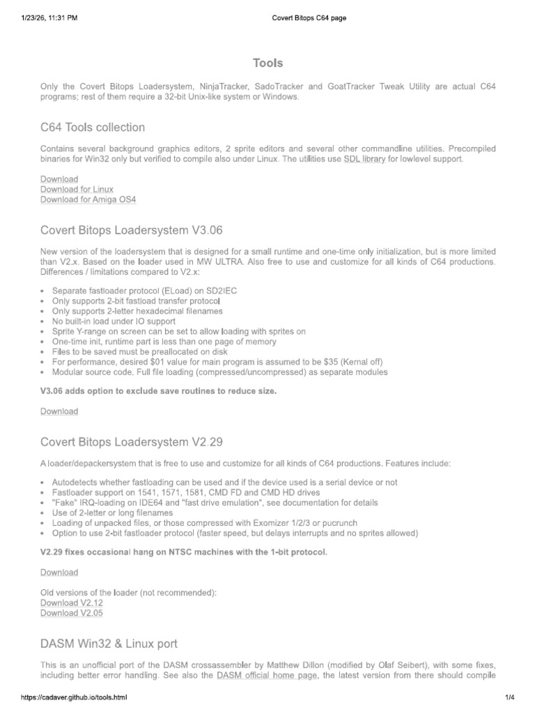 Covert Bitops Tools | PDF