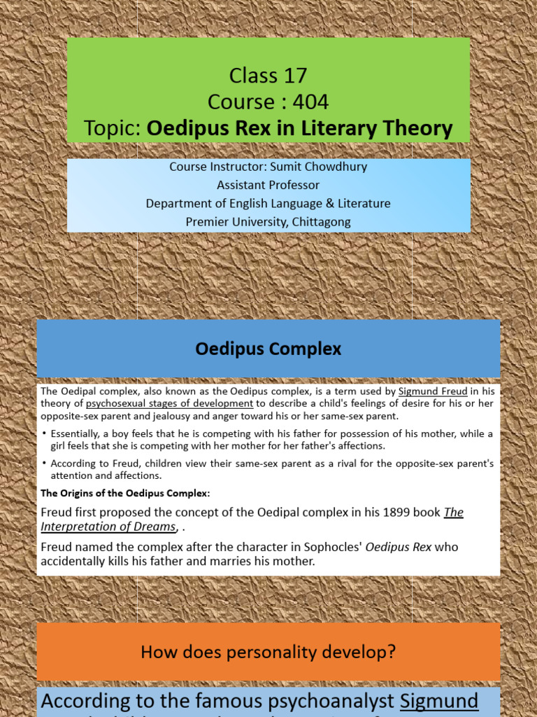 Oedipus Complex and Psychosexual Stages | PDF | Oedipus Complex ...