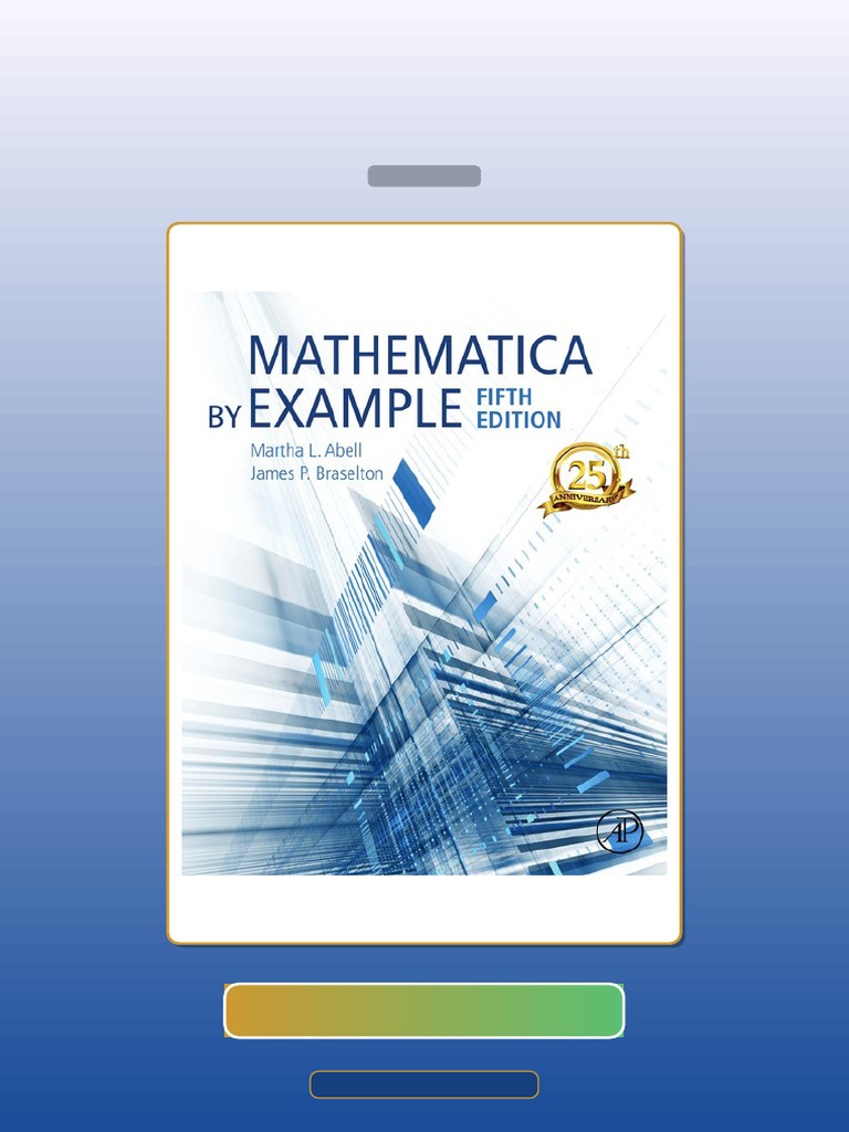 Test Bank for Mathematica by Example 5th Edition | PDF | Mathematics ...