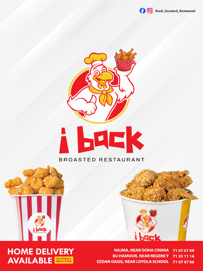 Iback Menu New | PDF