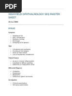 ICD-10 Codes for Eye Disorders | PDF | Cornea | Glaucoma