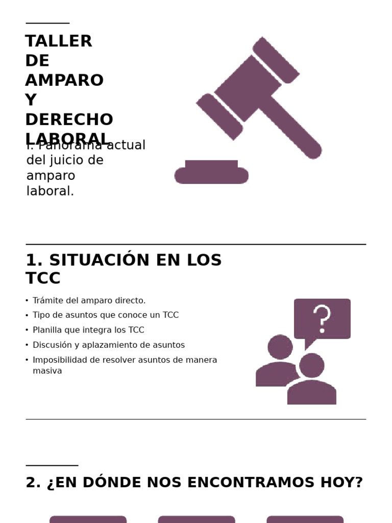 presentacion amparo laboral 1 | PDF | Judicaturas | Caso de ley