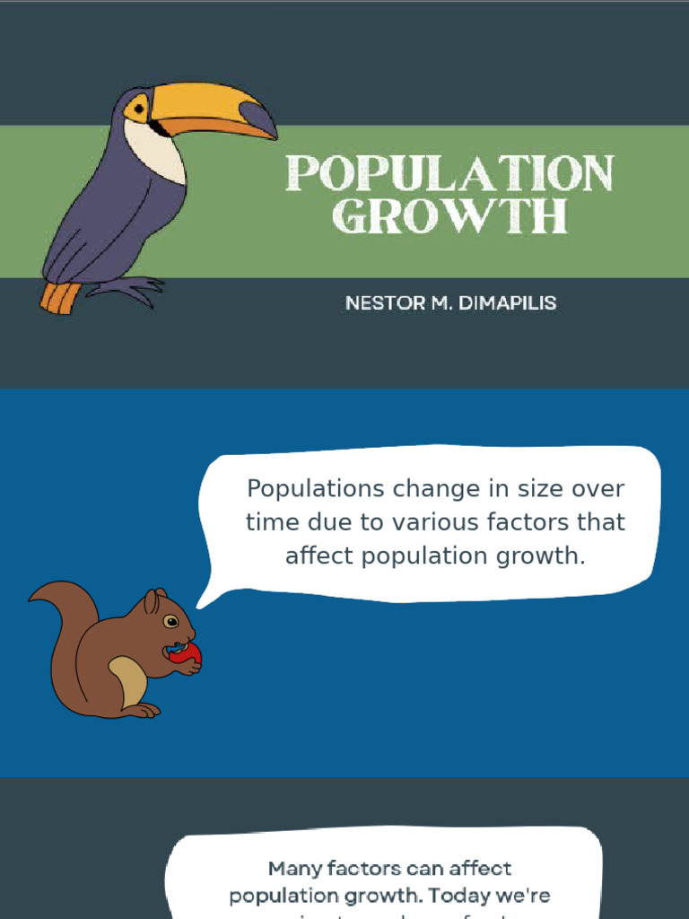 Factors Influencing Population Growth | PDF