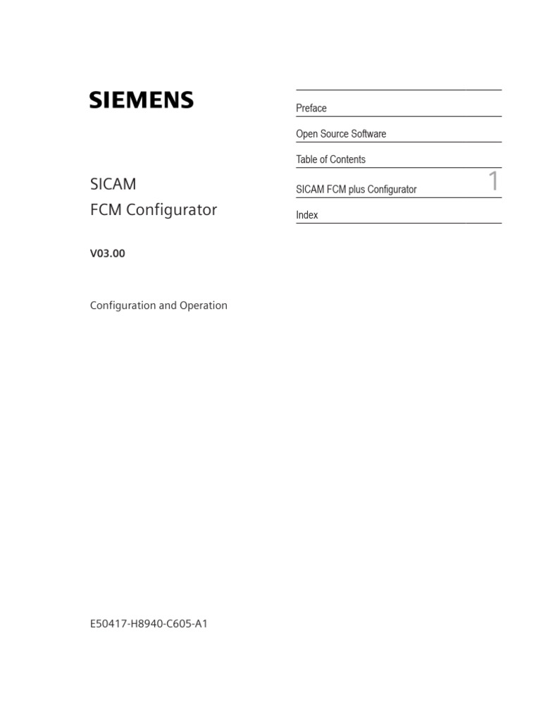SICAM FCM Configurator Guide | PDF | Usb | Backup