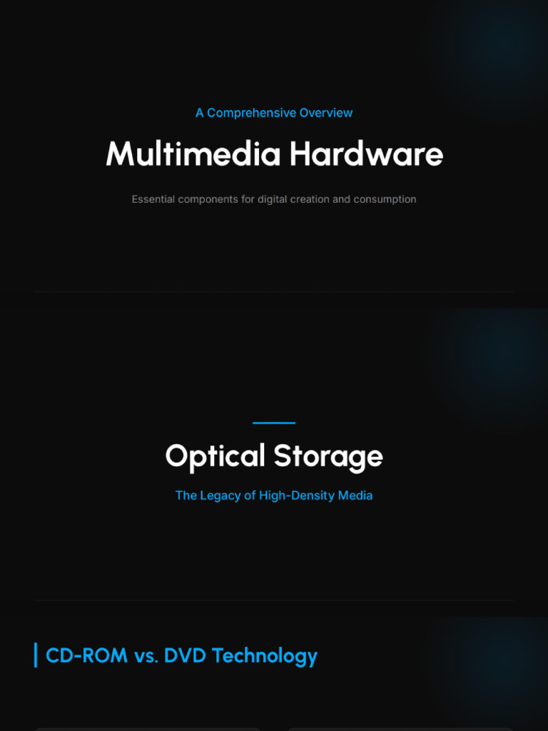 Multimedia Hardware (1) | PDF