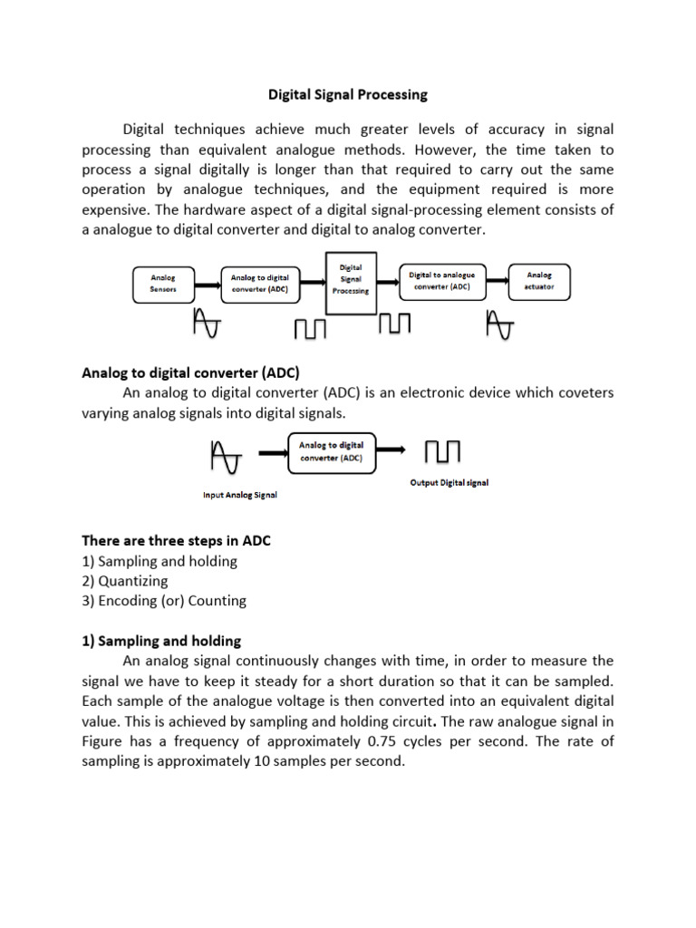 Understanding Analog to Digital Converters | PDF