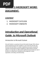 OneNote Basics and Quick Notes Guide | PDF | Microsoft | Microsoft Windows