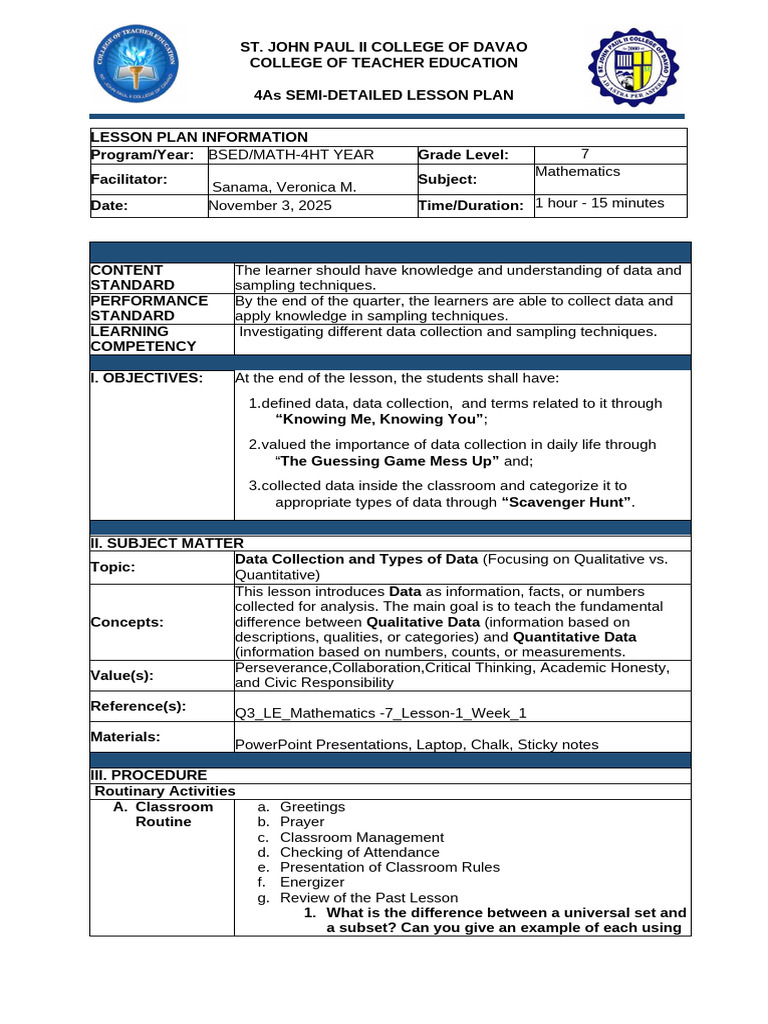 Types of Data | PDF | Quantitative Research | Statistics