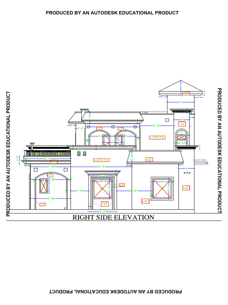 Right Elevation Plus Minus | PDF