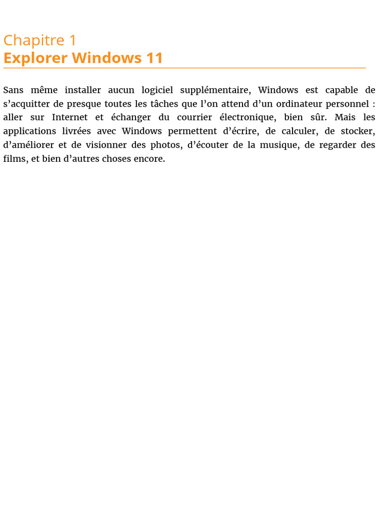 Guide d'utilisation de Windows 11 | PDF | Microsoft Windows | Application