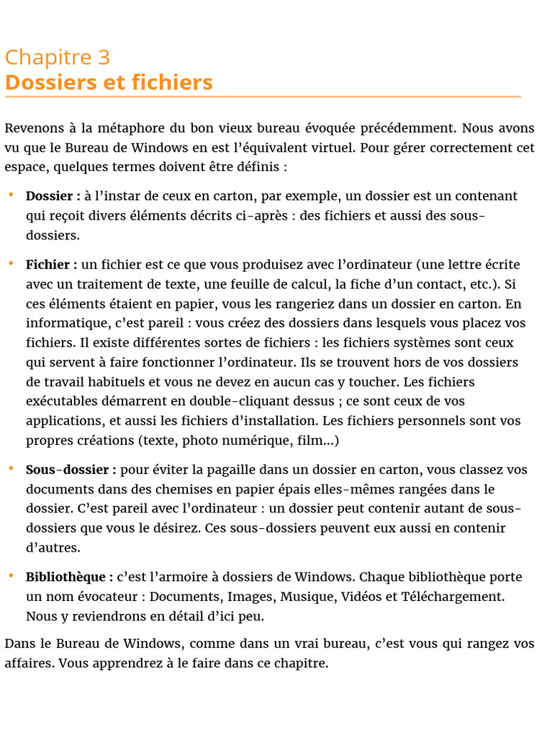 Gestion des dossiers et fichiers Windows | PDF | Application | ZIP ...