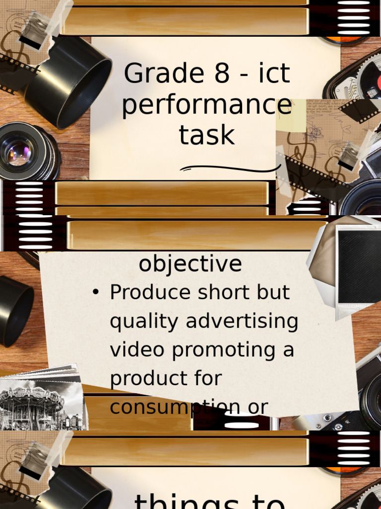 Grade 8 Advertising Video Project Guide | PDF