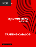 Crowdstrike University Training Catalog v1.31 | PDF | Educational ...