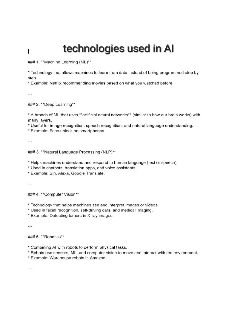 AI Important Questions | PDF